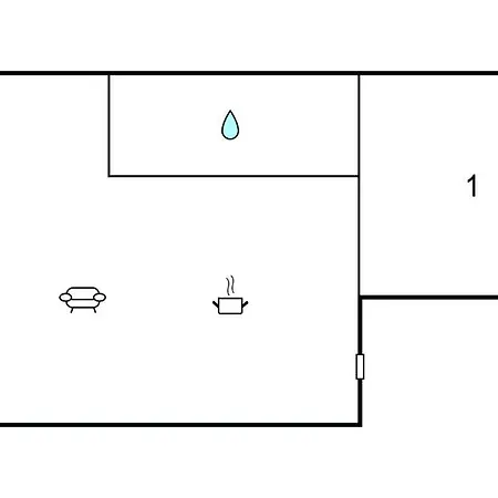 1 Bedroom Cozy In *